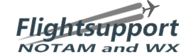 Flightsupport Logo - NOTAM and WX